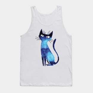 Galaxy Cat Tank Top